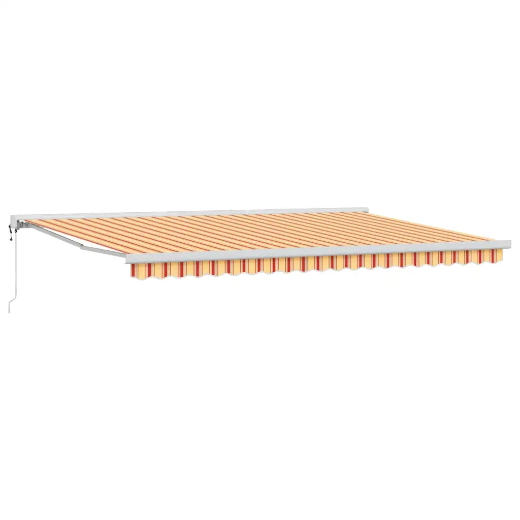 Tenda da Sole Giallo e Arancione 500 x 300 x 165 cm 3331256