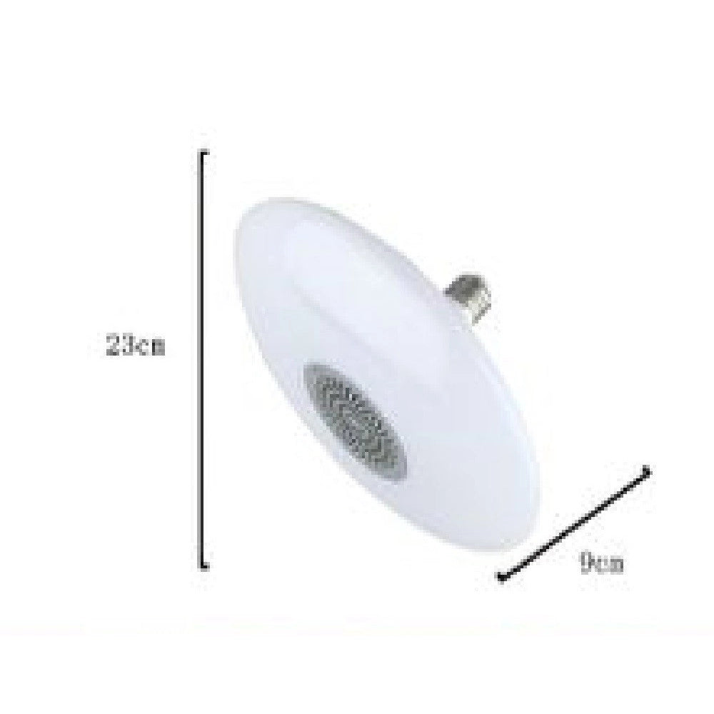 Trade Shop - Lampadina Musicale Luci Colorate Lampada Di Musica E27 Ufo Bluetooth 5.0 Tx-9711 -