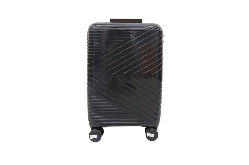 COVERI TROLLEY CARLOS RUOTE REM NERO 4 RUOTE REMOVIBILI 56CM