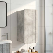 Armadio da bagno a muro ZWOLLE Grigio Cemento 30 x 31 x 63 cm 896368