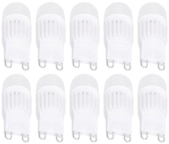 Lampada LED Dimmabile 2W 500lm - Lampada G9 - Efficace in termini di energia - Colore della luce Caldo Bianco/Freddo Bianco - Materiale Ceramica/PC - Durata 50000h - Lampadina alogena equivalente