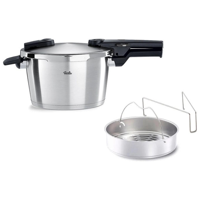 Fissler Pentola a Pressione Vitaquick Grande 4.5 L 22 cm Acciaio Inox