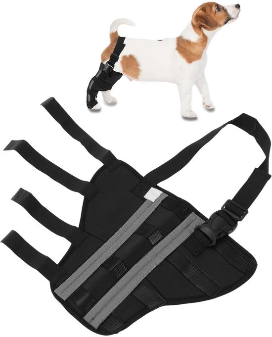 Protezione ginocchio cane - Aderen per cani - Benda per caviglia - Benda per articolazione - Stabilità - Ammortizzazione shock - Sicurezza - Benda per cane