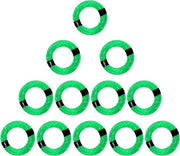 Cavo di taglio universale in nylon 2 mm x 64 m per cesoie - Set di 12 rotanti di riserva a forma triangolare - Adatto per cesoie per erba