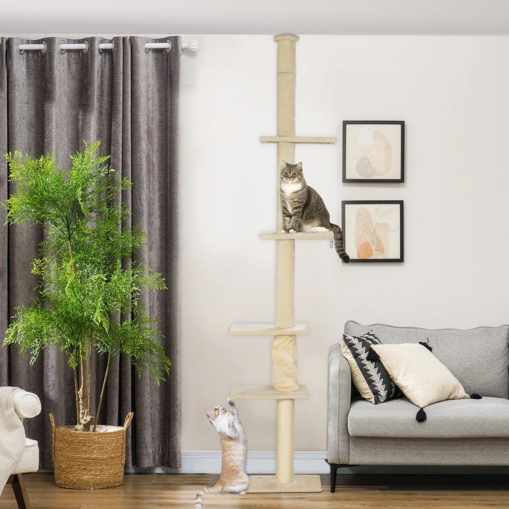 Castello per gatti ¨C Minimal ¨C 225-275 cm, cremewei?