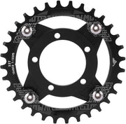 Fiatto per Bicicletta a 32T - Rondelle in Alluminio - 104 BCD - Fermo - Robusto/Duraturo - Leggero - Installazione Facile