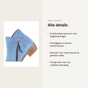 Stivali da donna moda - Stivali da combattimento a una pezza - Lame spesse - Chiusura laterale - Casual/Elegante - Imitazione stoffa di suède/Sintetico gomma