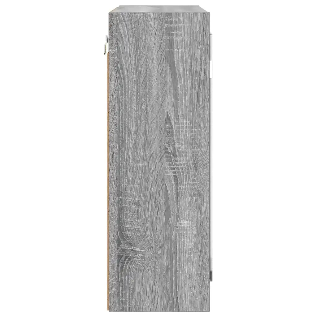 Mobiletto per specchio da bagno Grigio Sonoma 60 x 20 x 60 cm 888783