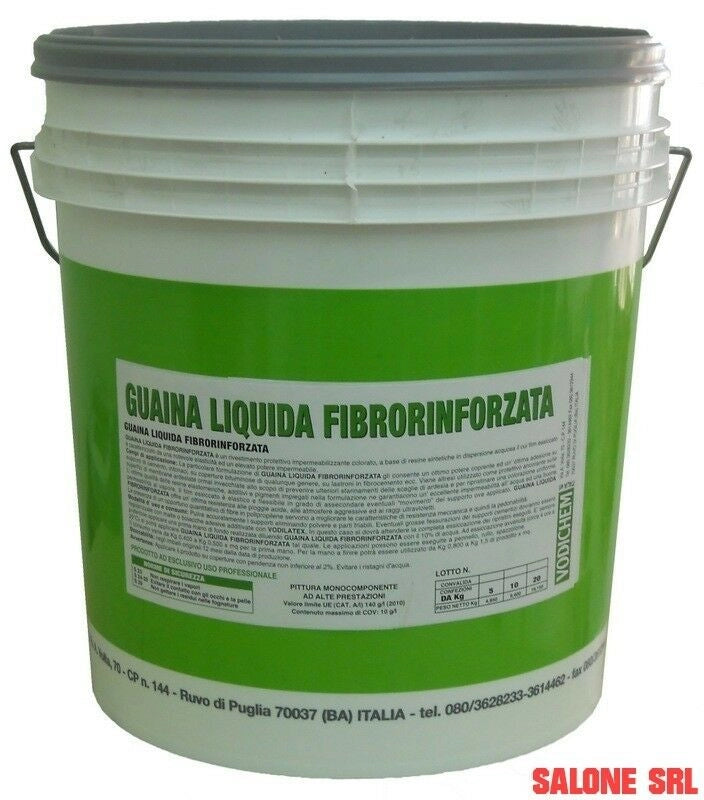 GUAINA LIQUIDA FIBRORINFORZATA GRIGIA KG.20