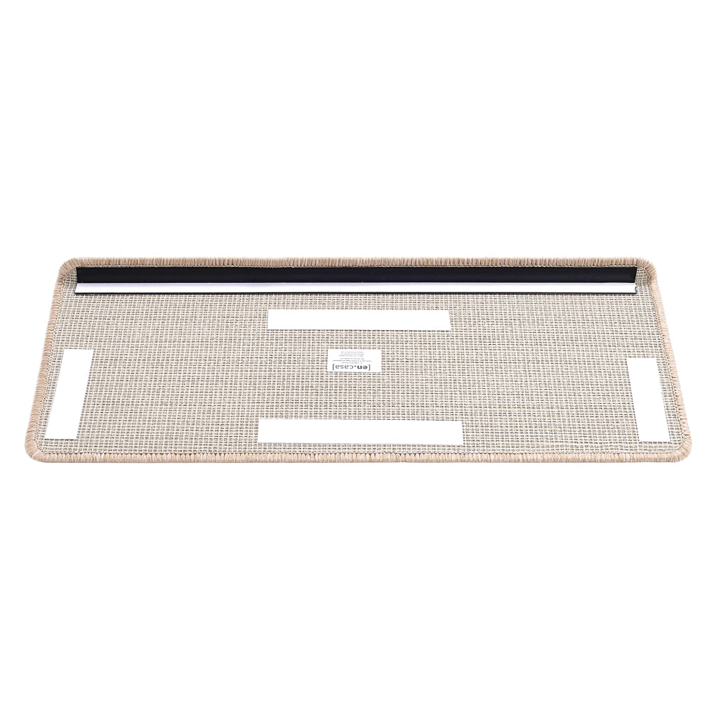 Set da 15 Tappeti Coprigradini per Scale Interne - Rettangolare - Beige [en.casa]