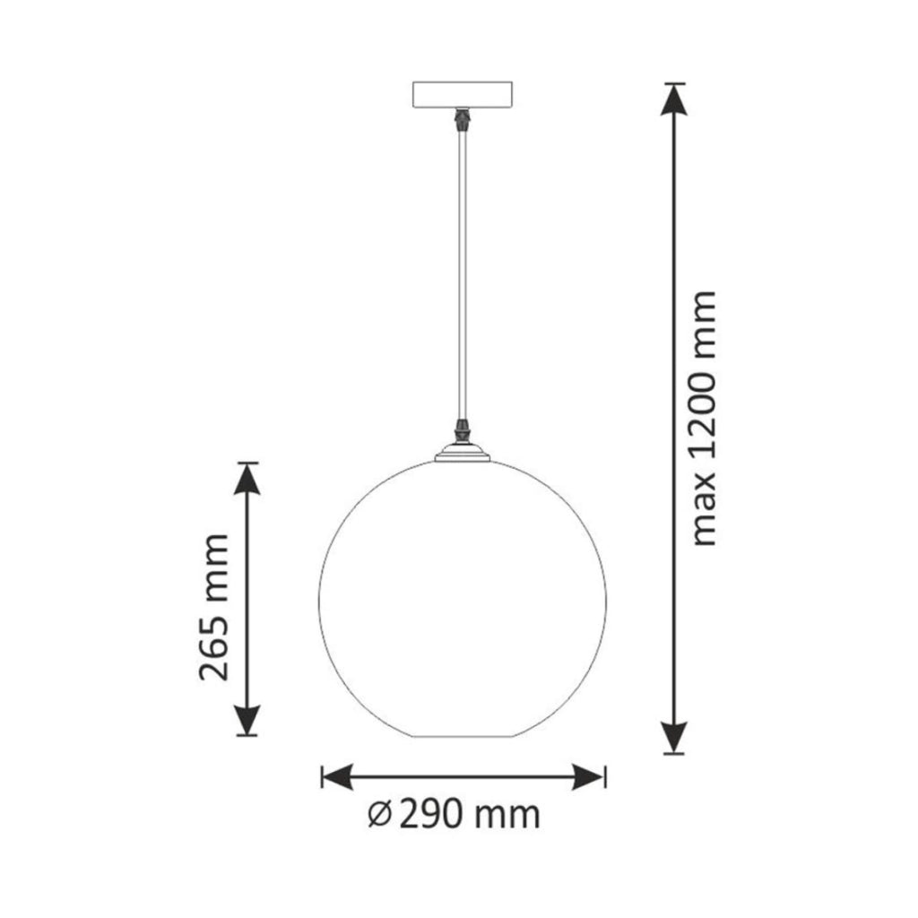 Lampada a sospensione boho UMEA Polux E27 nero corda