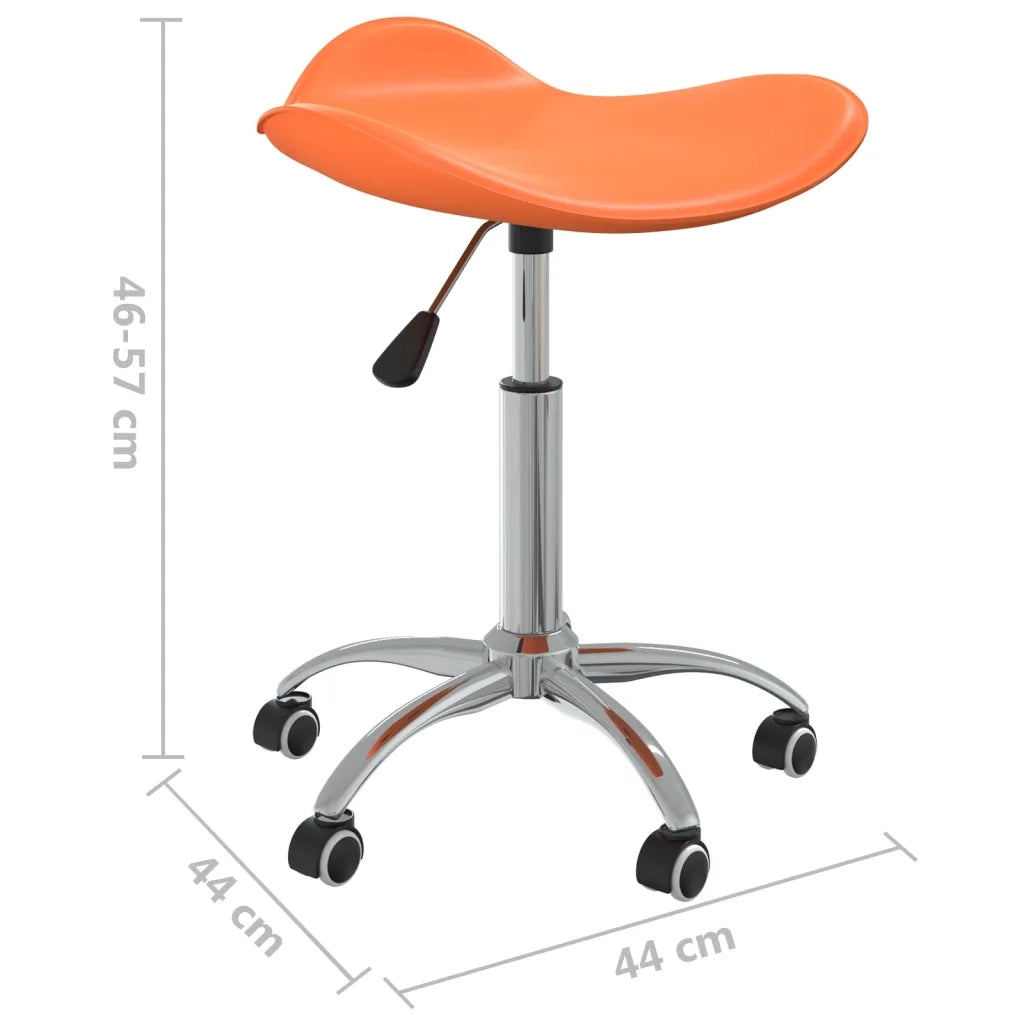 Sgabello da Salone Spa Arancione in Similpelle 323690