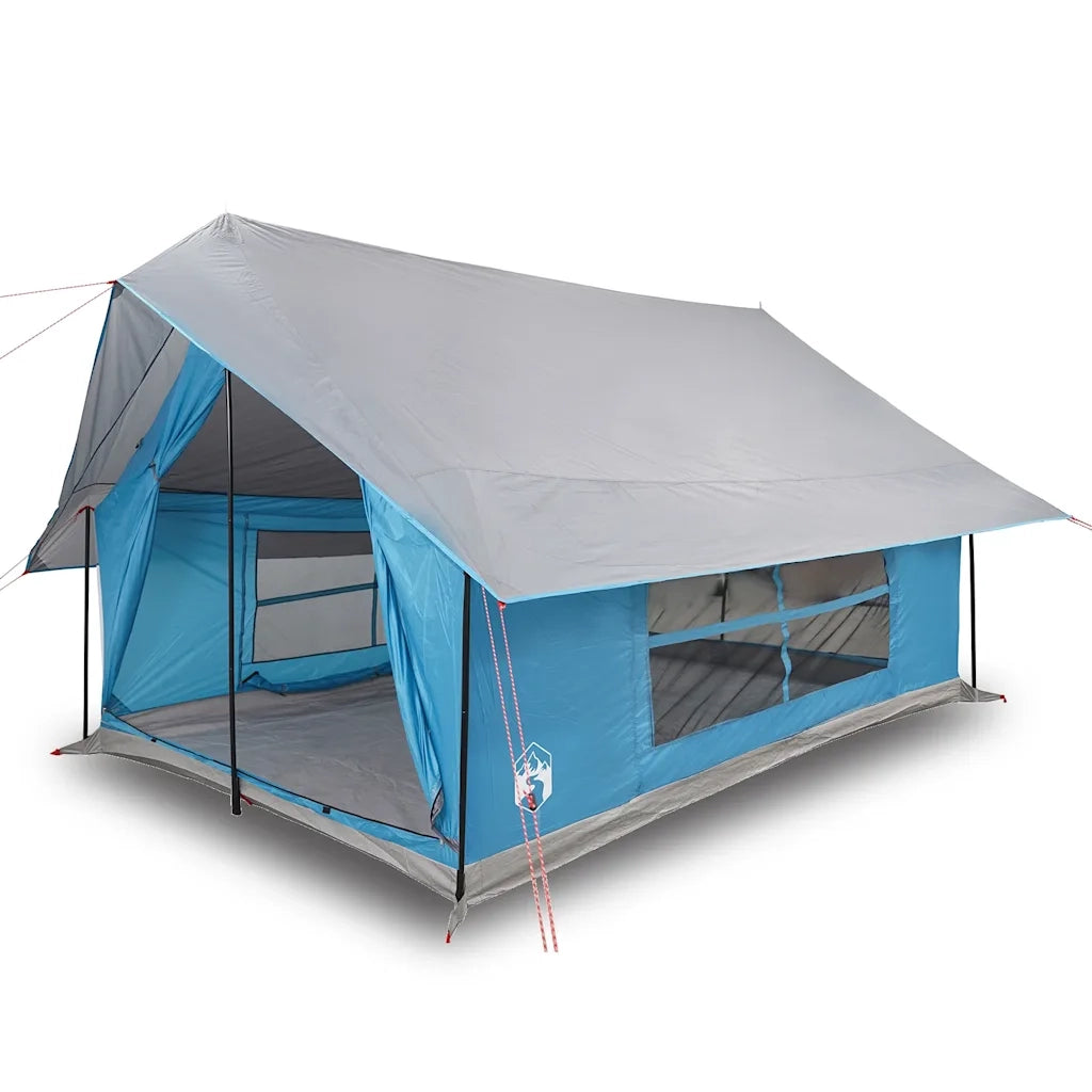 Tenda da campeggio | Tenda da campo per 5 Persone Blu Impermeabile