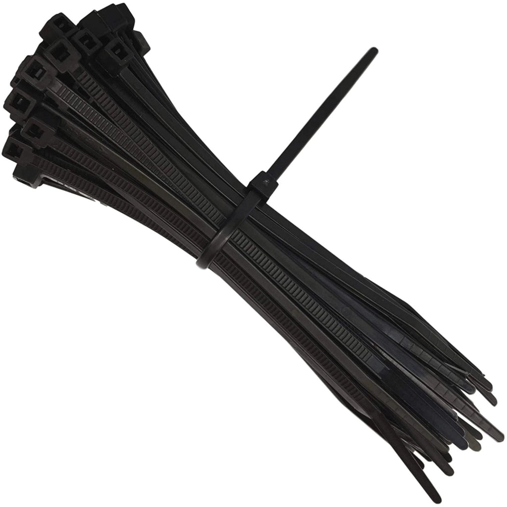 FASCETTE NYLON NERE 4,8X200MM 100PZ