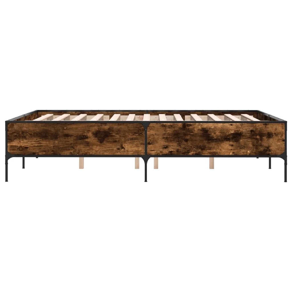 Giroletto Rovere Fumo 135x190 cm in Legno Multistrato Metallo 3279814