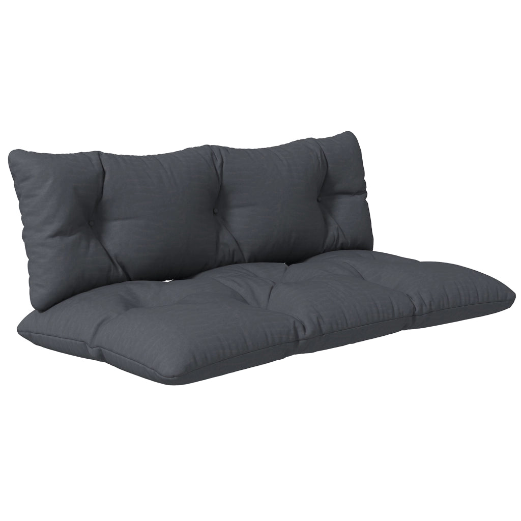 Set di 2 cuscini per divano da esterno ¨C Minimal ¨C polipropilene grigio 50x50cm