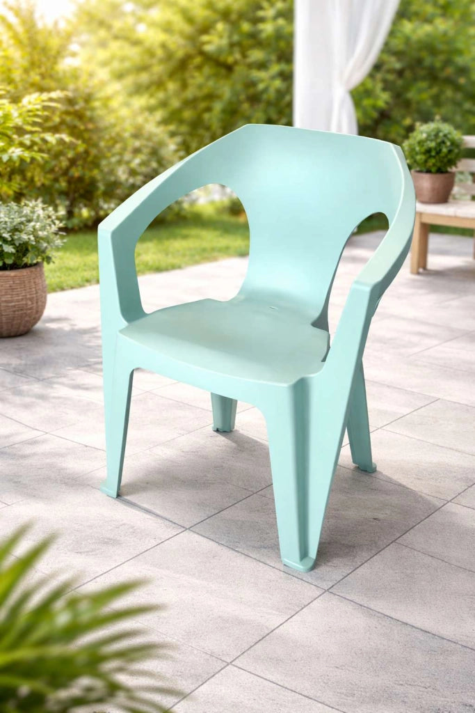 SEDIA IN PLASTICA MONOBLOCCO MARINA VERDE