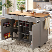 Tavolo da Pranzo Multifunzionale con Vano Contenitore ¨C MINIMAL ¨C Effetto Legno Grigio 102x45x92cm