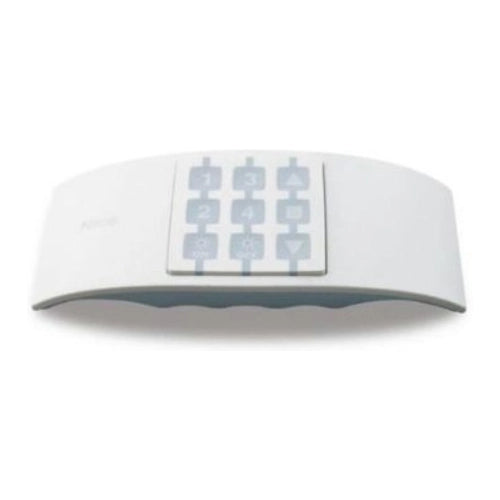 NICE WAX SUPPORTO DA TAVOLO PLASTICA BIANCA + GOMMA ICE BLUE ONDO