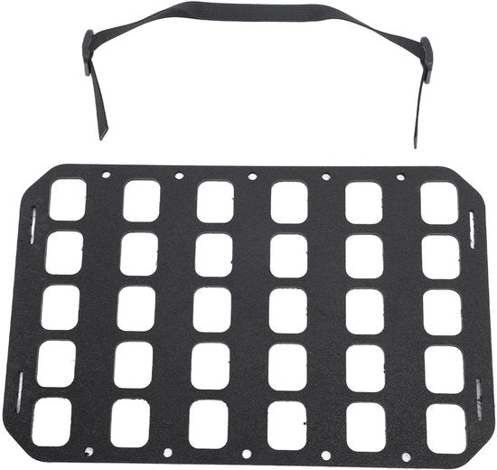 Pannello di Supporto con Molle - Materiale PP Sostenibile - Utilizzo Multifunzionale - Supporto per Parete - Ganci di Fissaggio Fissi - Installazione Flessibile - Portatile - Organizzatore