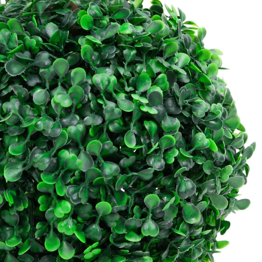 Pianta di Bosso Artificiale a Sfera con Vaso-Piante Decorative Verde 60 cm
