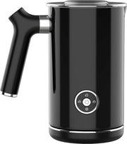 Frostatore elettrico 4 in 1 - Frota latte caldo e freddo con 2 fruste per latte cappuccino macchiato - 500 W - Nero - 240 ml