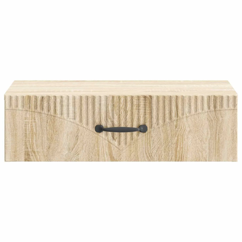 Tavolino da Parete Laterale | Tavolo laterale | Tavolino Rovere Sonoma 59 x 34,5 x 17 cm