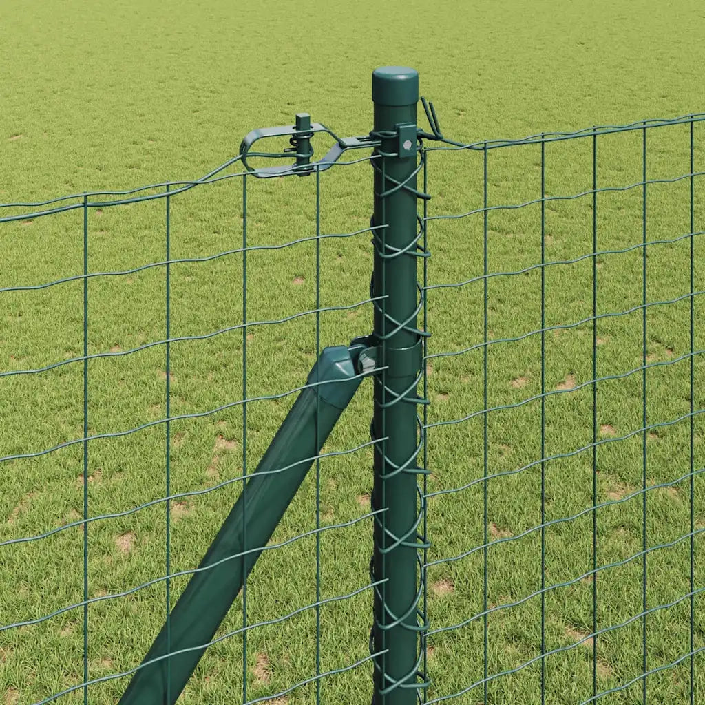 Recinzione con Posto Verde 1,6 x 10 m Acciaio e PVC 3350543