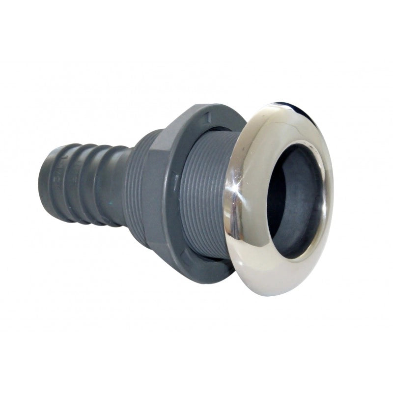 SCARICO PVC/INOX Ø MM. 38 THRU HULL SCUPPER Ø MM. 38