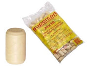 TAPPO SINTETICO IN SIMILSUGHERO SUPERCORK MM.24X39- - mm.24x39 supercork, in busta da pz.100 - 1 confezione