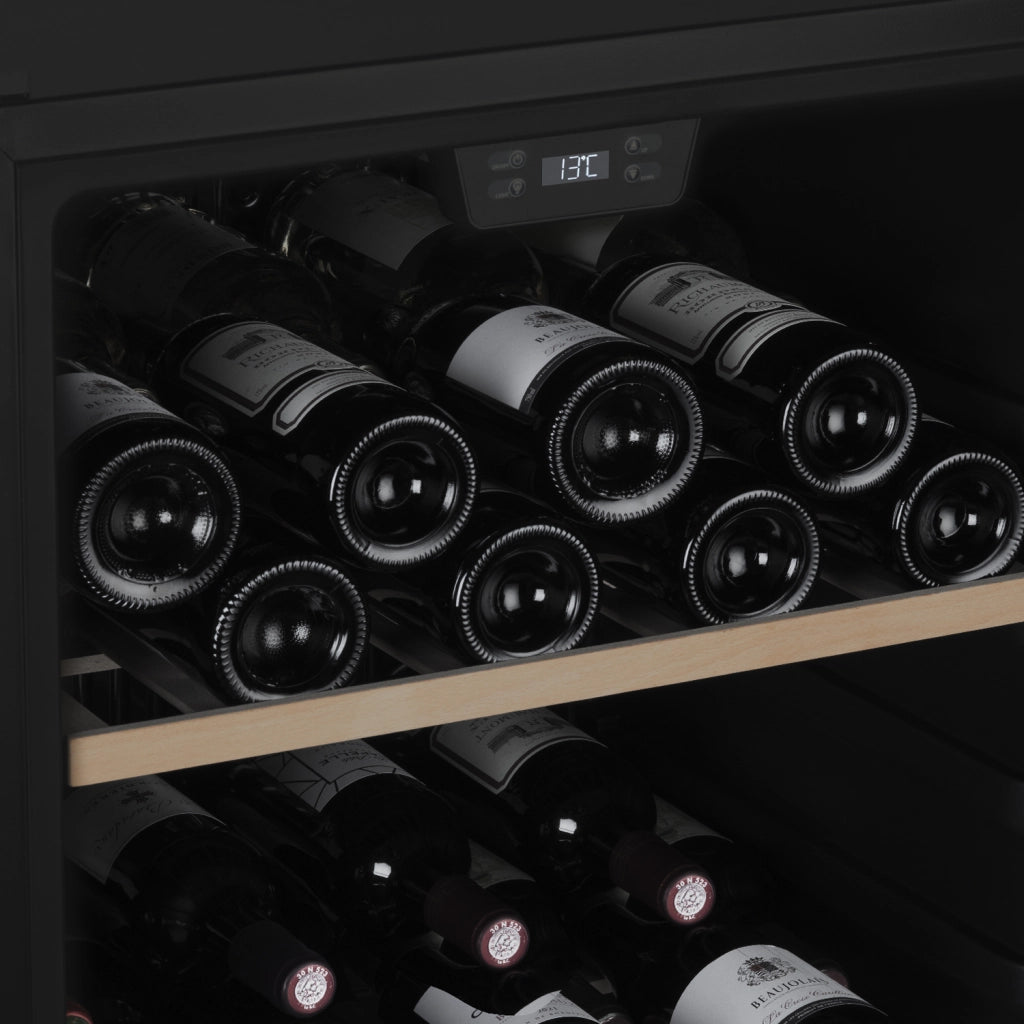 Cantinetta 122 bottiglie nera CAVCB122
