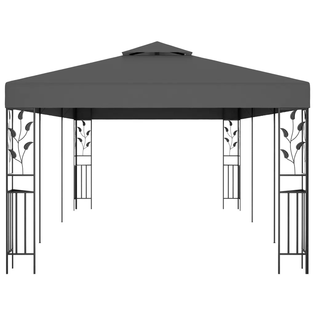 Gazebo 3x6 m Antracite 47964