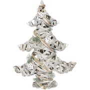 MAURY'S ALBERO DI NATALE IN LEGNO DECORATIVO LINEA "WOODY" 55CM