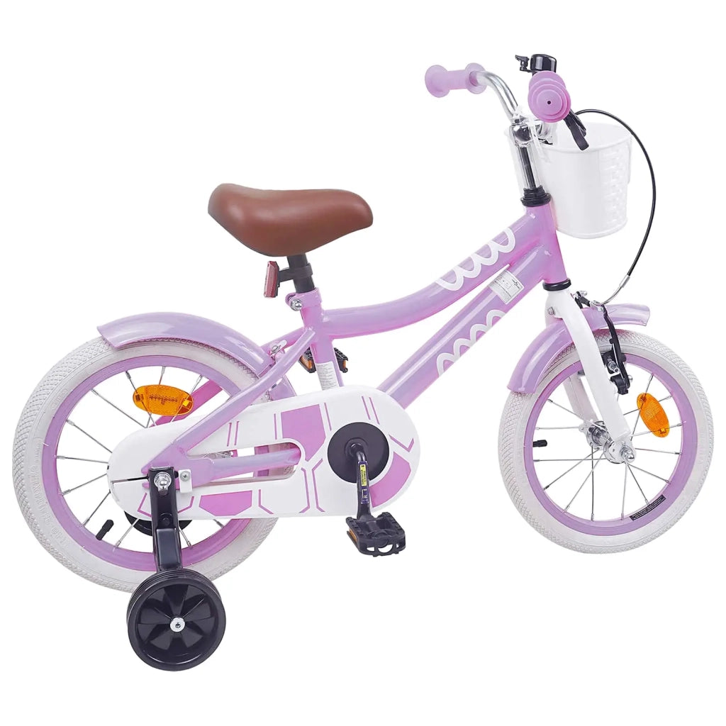 Bicicletta per Bambini 16 Pollici per bambini di 4-6 anni Viola 42009549