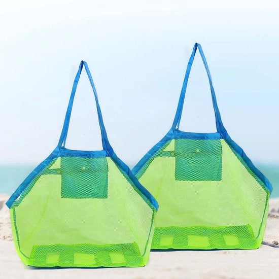 Set di 2 Tasche per giocattoli e accessori da bagno - Capacità grande - Telaio opaco - Dimensioni 40 x 40 x 24 cm