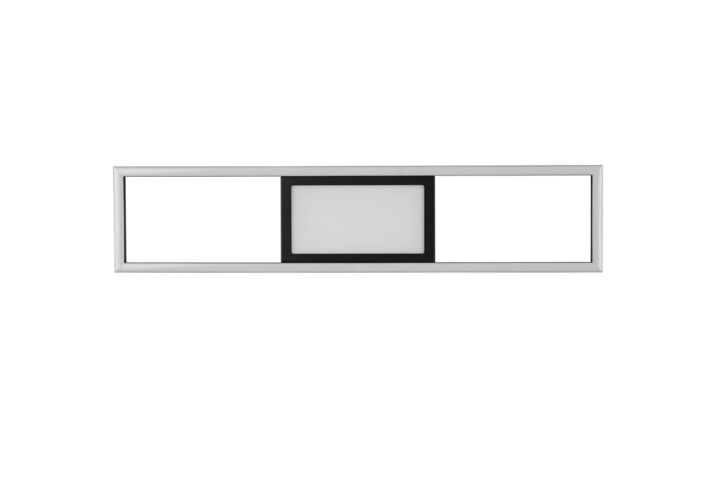 Plafoniera RL Rigido nera LED integrato 60cm 22W CCT