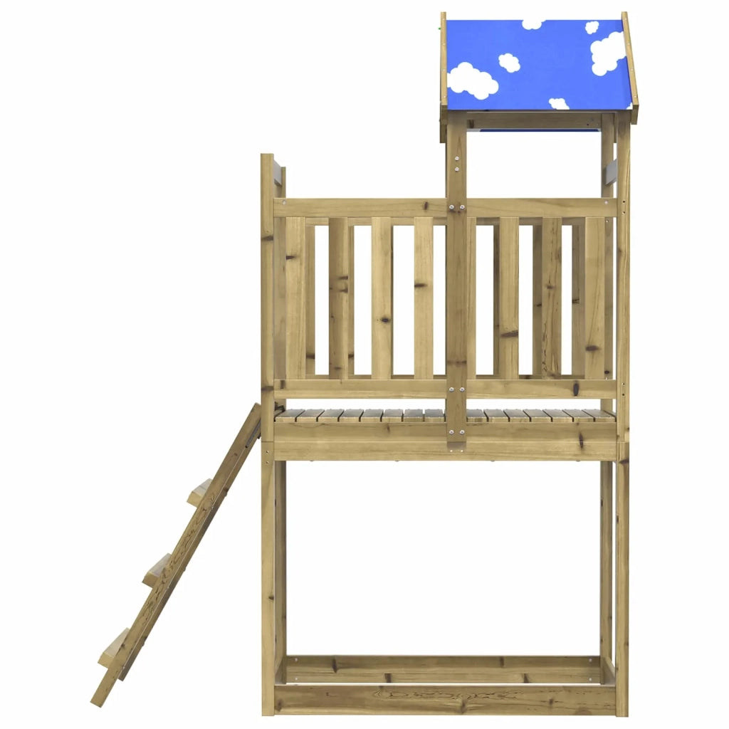 Torre da Gioco Marrone Legno Impregnato Solido 3417180
