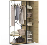 Armadio con piedi e porta B. 90 cm progetto industriale – alta qualità – materiale duraturo – design elegante – adatto per uso quotidiano – stile moderno – comfort e funzionalità