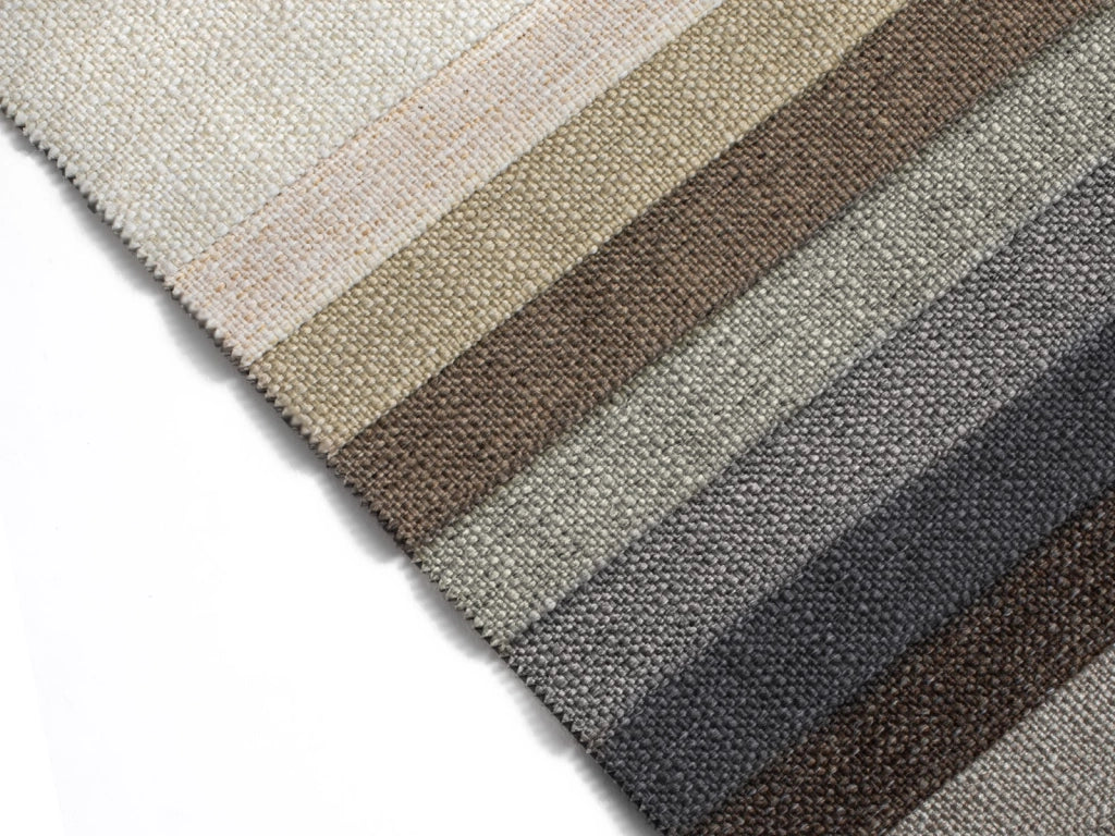 Cosmopolitan Design - Divano "Vienna" 3 posti in tessuto strutturato beige 