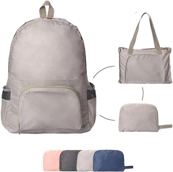 Zak da bagagli leggero, pieghevole, impermeabile, ecologico, universale, esterno, campeggio, escursione, viaggio, trekking, bicicletta, spesa - Khaki