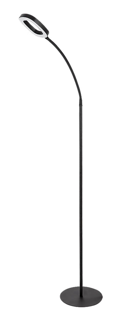 Lampada da terra LED 11W dimmerabile nera Rader Rabalux