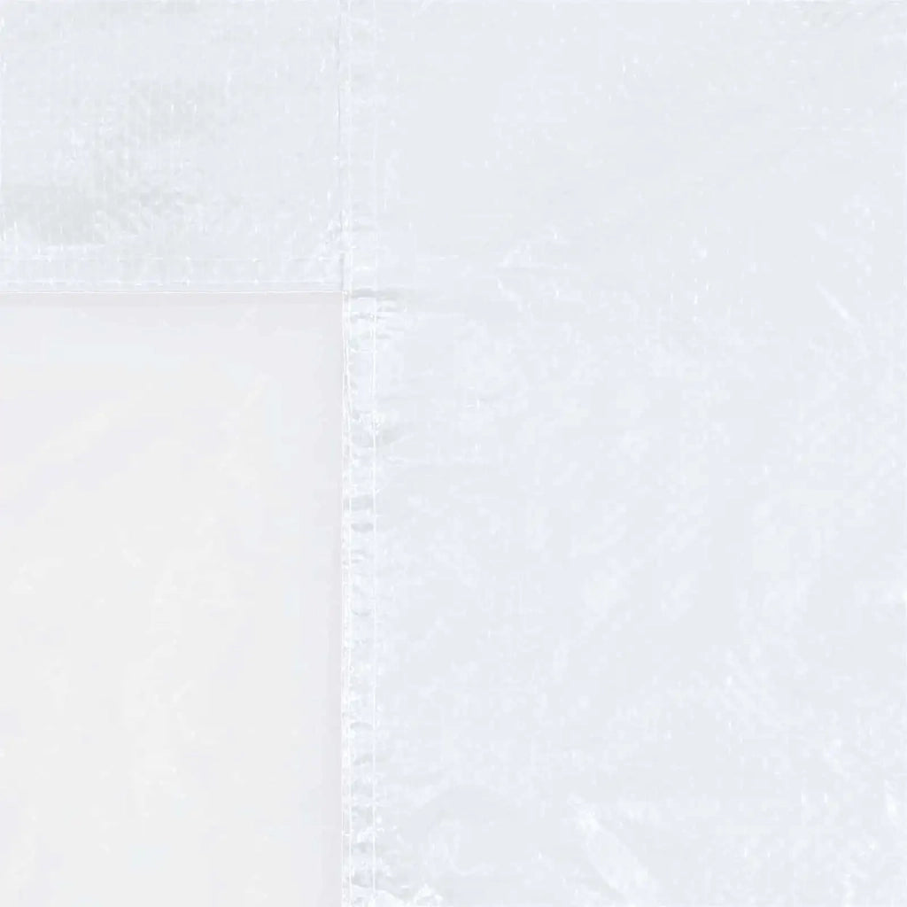 Parete per tenda da festa 2 pcs 200 x 195 cm Bianco 42033008