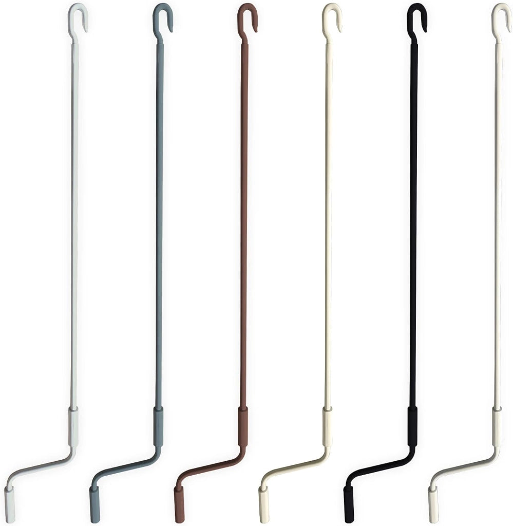Asta Di Manovra Per Tenda Da Sole Varie Misure, Bastone Universale Per Tende (MARRONE 1,5 METRI)