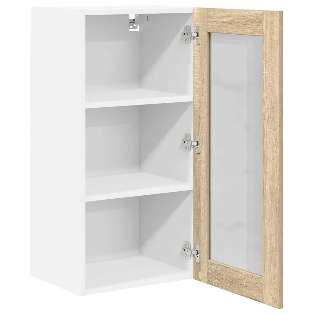 Armadio pensile Rovere Sonoma 40 x 31 x 80 cm Legno multistrato 884302