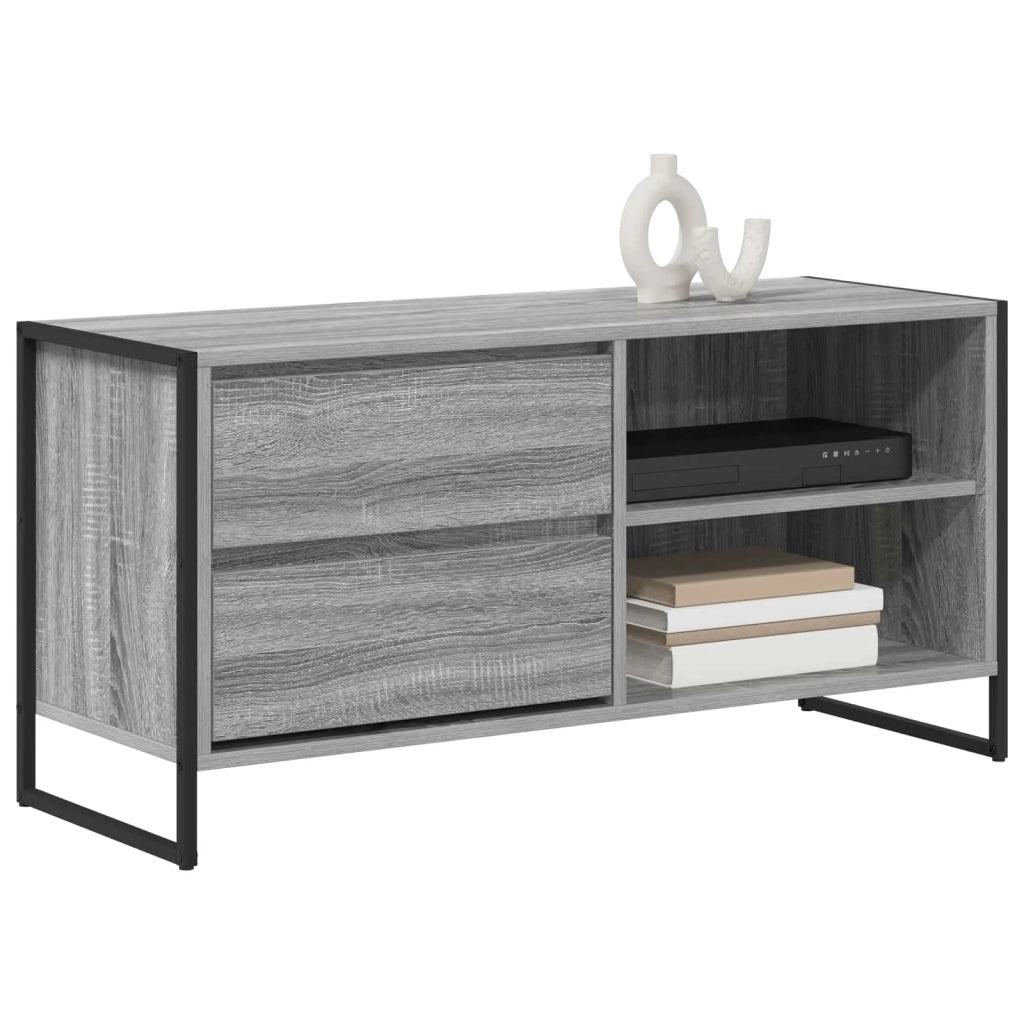 Mobile TV-Credenza TV-Console TV Grigio Sonoma 100 x 36 x 49,5 cm Legno multistrato 811210