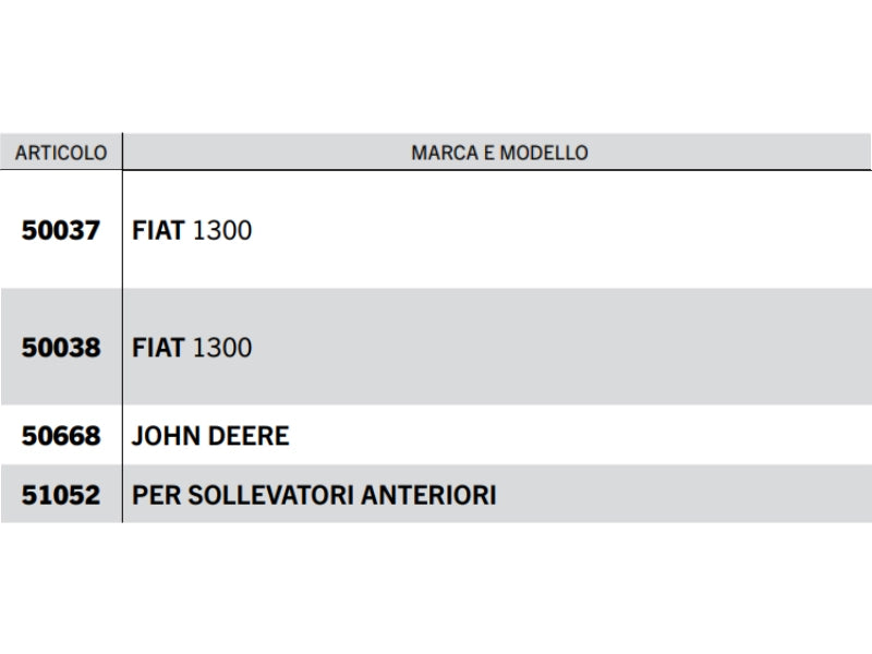 Braccio terzo punto meccanico C2 e C3 filetto M40x3 completo - 50823