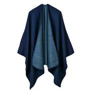 Nuova sciarpa/scialle da donna in jacquard, spessa e calda.
