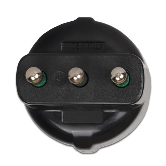 Adattatore Schuko 2 Poli + Terra 16A Nero 82131 Fanton 5 Pezzi