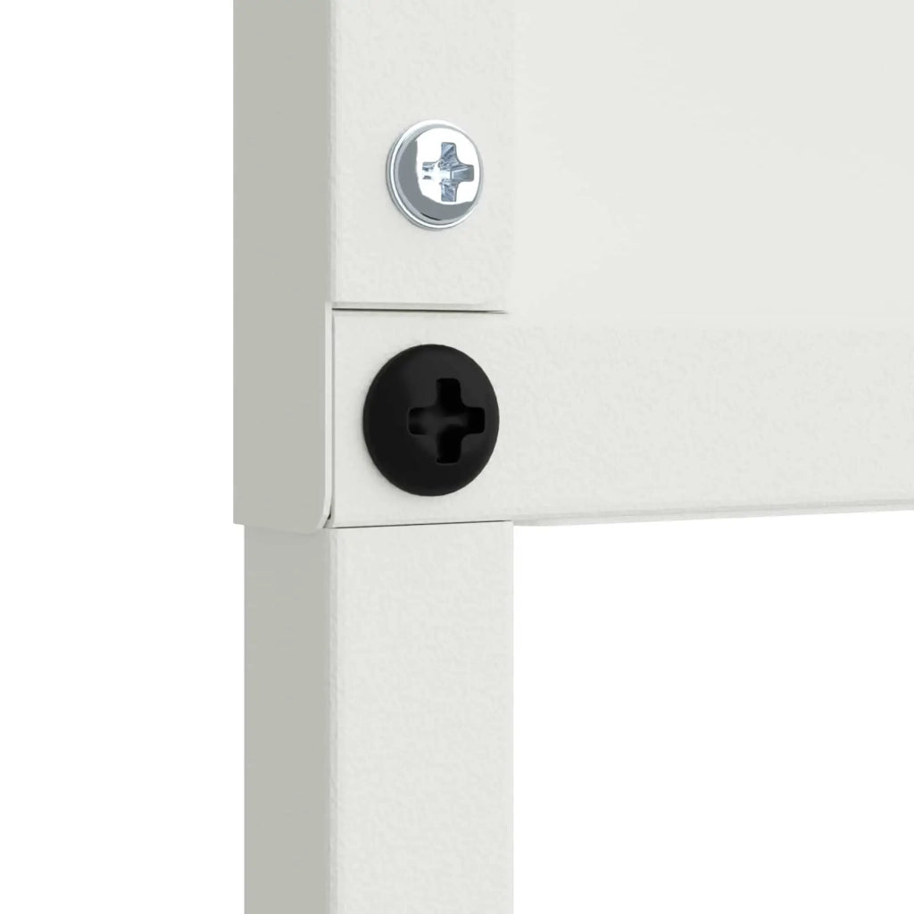 Schermo per privacy in giardino Bianco 32 x 140 cm 876260