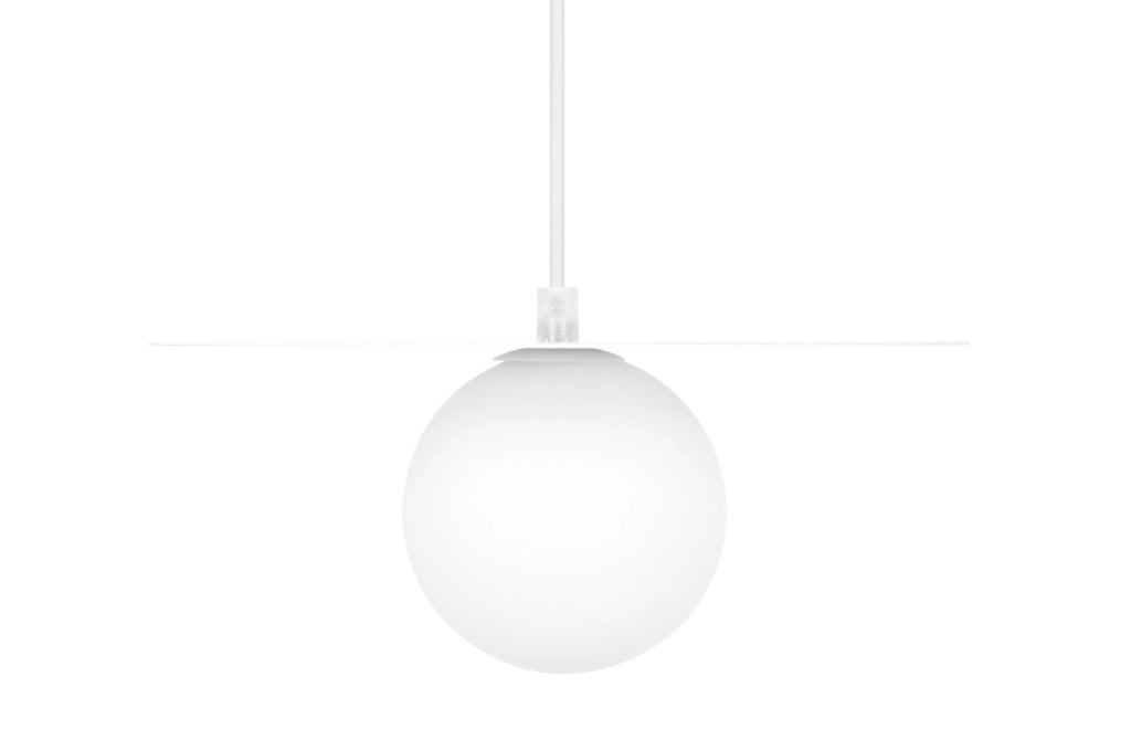 Lampada a sospensione ROBIN bianca Ø25 1 luce G9 Kaja
